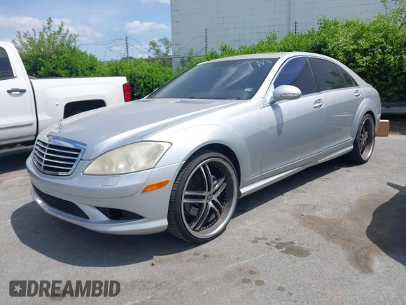 2007 Mercedes-Benz S 550 with VIN WDDNG71XX7A107346, listed as a IAAI auction lot 42090198 with 239,083 mi miles and . Bid and sale history available at DreamBid. Image 2.