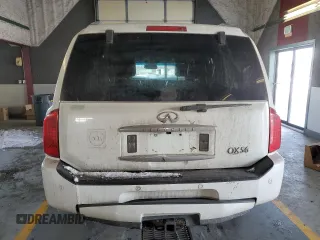 2008 Infiniti QX56 with VIN 5N3AA08C88N913512, listed as a Copart auction lot 45629565 with 219,510 mi miles and Salvage Title. Bid and sale history available at carsss.com. Image 6.