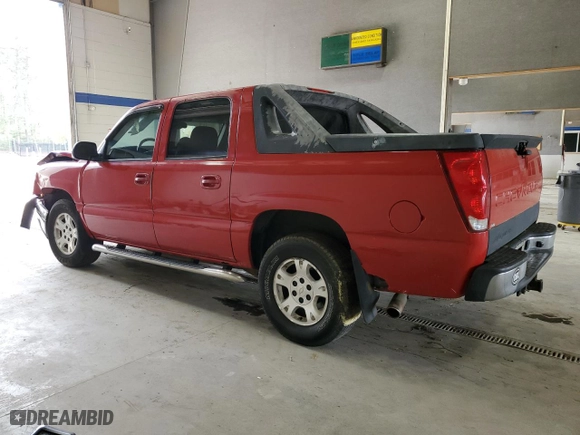 2005 Chevrolet Avalanche Z71 with VIN 3GNEK12Z35G135209, listed as a Copart auction lot 52564465 with 295,479 mi miles and Salvage Title. Bid and sale history available at carsss.com. Image 2.