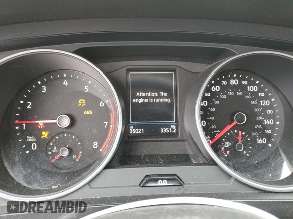 2021 Volkswagen Tiguan S with VIN 3VV0B7AX1MM074272, listed as a Copart auction lot 43519695 with 35,021 mi miles and Salvage title. Bid and sale history available at DreamBid. Image 9.