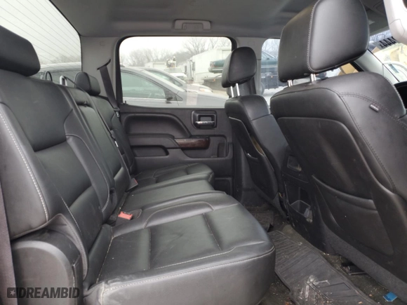 2015 GMC Sierra 1500 SLT with VIN 3GTU2VECXFG507438, listed as a Copart auction lot 86632444 with 189,553 mi miles and Salvage Title. Bid and sale history available at carsss.com. Image 10.