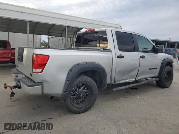 2007 Nissan Titan XE with VIN 1N6AA07A67N222438, listed as a Copart auction lot 81955584 with 230,036 mi miles and Salvage Title. Bid and sale history available at DreamBid. Image 3.