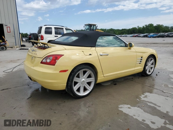 2005 Chrysler Crossfire Limited z VIN 1C3AN65L25X045357, wystawiony jako Copart lot #57453145 z przebiegiem 153 164 mil mil oraz Szkoda całkowita • Salvage title. Historia ofert i sprzedaży dostępna na DreamBid. Obrazek 3.