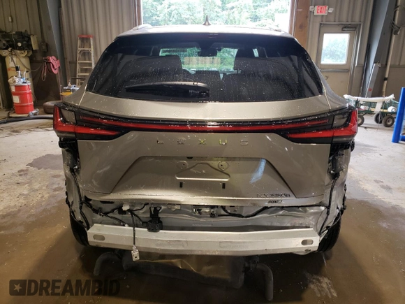 2023 Lexus NX with VIN 2T2GKCEZ7PC013101, listed as a Copart auction lot 61150703 with 3,621 mi miles. Bid and sale history available at carsss.com. Image 6.