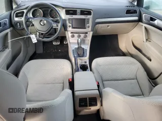 2017 Volkswagen Golf SportWagen S with VIN 3VWC17AU8HM531148, listed as a Copart auction lot 38029784 with 53,221 mi miles. Bid and sale history available at carsss.com. Image 8.