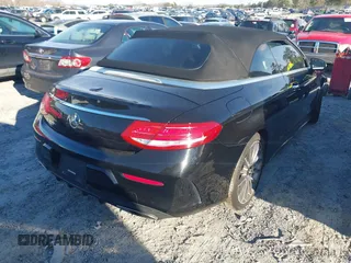2018 Mercedes-Benz C 300 with VIN WDDWK4JB3JF701325, listed as a IAAI auction lot 41607243 with 76,967 mi miles and . Bid and sale history available at DreamBid. Image 4.