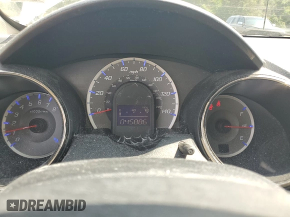 2013 Honda Fit Sport с VIN JHMGE8H54DC072949, выставлен на аукционе Copart как лот 57798645 с пробегом 45 886 миль миль и Списание • Salvage title. История ставок и продаж доступна на DreamBid. Изображение 9.