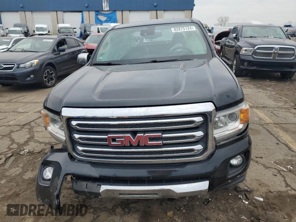 2016 GMC Canyon 4WD SLT with VIN 1GTP6DE18G1376052, listed as a Copart auction lot 82875124 with 172,542 mi miles and Clean Title. Bid and sale history available at carsss.com. Image 5.
