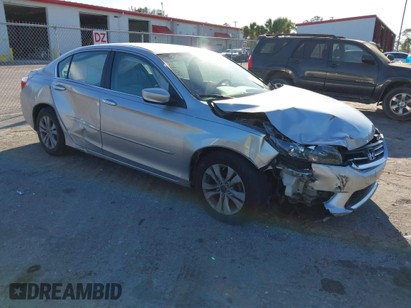 2014 Honda Accord LX with VIN 1HGCR2F37EA074244, listed as a IAAI auction lot 41749915 with 83,916 mi miles and . Bid and sale history available at carsss.com. Image 1.