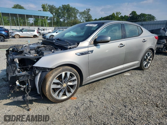 2015 Kia Optima SX Turbo with VIN 5XXGR4A65FG407317, listed as a Copart auction lot 62921025 with 68,501 mi miles and Clean title. Bid and sale history available at DreamBid. Image 1.