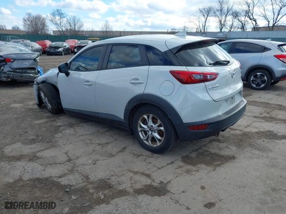 2016 Mazda CX-3 Sport with VIN JM1DKFB75G0127698, listed as a IAAI auction lot 41691057 with 1 mi miles. Bid and sale history available at carsss.com. Image 3.