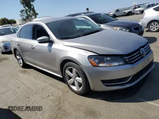 2013 Volkswagen Passat SE with VIN 1VWBP7A34DC042341, listed as a Copart auction lot 66894324 with 200,944 mi miles and Salvage title. Bid and sale history available at DreamBid. Image 4.