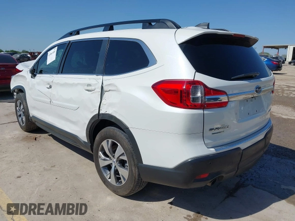 2020 Subaru Ascent Premium with VIN 4S4WMAFD1L3441651, listed as a IAAI auction lot 41961481 with 91,184 mi miles and . Bid and sale history available at DreamBid. Image 3.