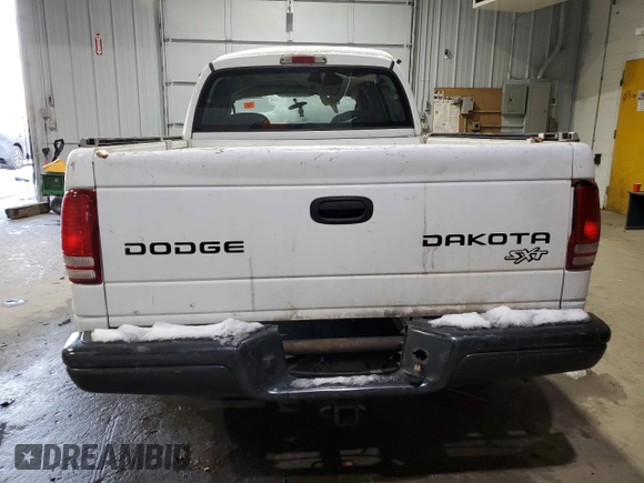 2004 Dodge Dakota Sport with VIN 1D7HL38K24S579283, listed as a Copart auction lot 83004224 with 0 mi miles and Salvage Title. Bid and sale history available at carsss.com. Image 6.