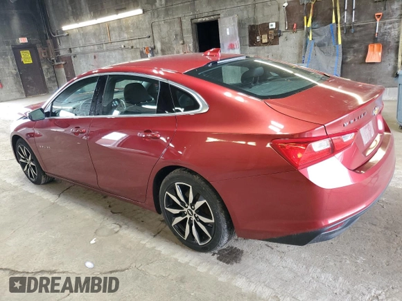 2018 Chevrolet Malibu LT with VIN 1G1ZD5ST7JF282516, listed as a Copart auction lot 55530275 with 102,272 mi miles and Salvage Title. Bid and sale history available at DreamBid. Image 2.