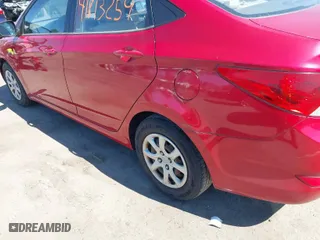 2012 Hyundai Accent GLS with VIN KMHCT4AE2CU186753, listed as a IAAI auction lot 41813259 with 226,987 mi miles. Bid and sale history available at carsss.com. Image 6.