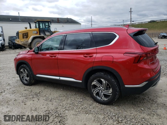 2022 Hyundai Santa Fe SEL with VIN 5NMS2DAJ3NH450914, listed as a Copart auction lot 53481955 with 23,895 mi miles and Salvage Title. Bid and sale history available at carsss.com. Image 2.