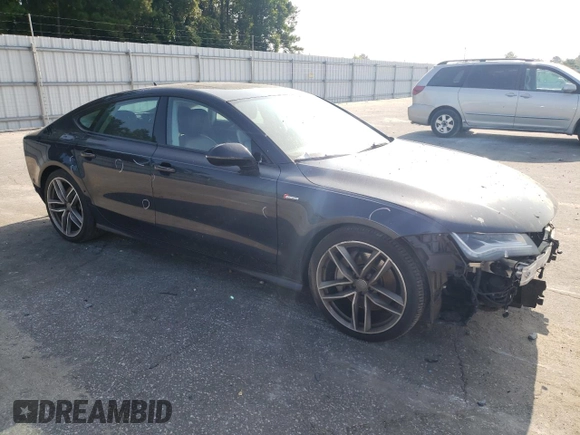 2015 Audi A7 3.0 Prestige with VIN WAU2GAFCXFN062624, listed as a Copart auction lot 68480264 with 86,064 mi miles and Salvage Title. Bid and sale history available at carsss.com. Image 4.