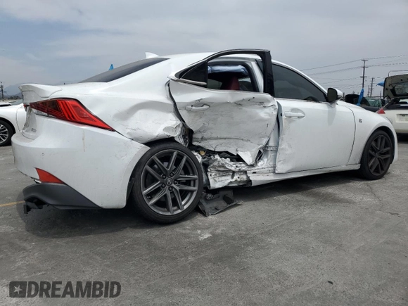 2019 Lexus IS 300 with VIN JTHBA1D22K5084933, listed as a Copart auction lot 58530675 with 56,608 mi miles and Salvage title. Bid and sale history available at DreamBid. Image 3.