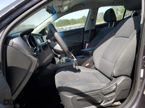 2015 Kia Optima LX with VIN 5XXGM4A71FG456344, listed as a Copart auction lot 47100075 with 143,327 mi miles and Salvage Title. Bid and sale history available at carsss.com. Image 7.