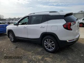 2022 GMC Terrain SLT with VIN 3GKALVEV6NL111177, listed as a Copart auction lot 54156145 with 34,484 mi miles and Salvage title. Bid and sale history available at DreamBid. Image 2.