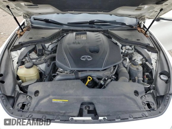 2017 Infiniti Q60 Premium with VIN JN1CV7EK5HM110860, listed as a Copart auction lot 47851095 with 93,742 mi miles and Salvage title. Bid and sale history available at DreamBid. Image 11.