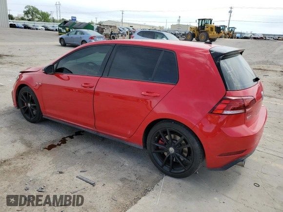 2021 Volkswagen Golf GTI S with VIN 3VW6T7AU0MM009096, listed as a Copart auction lot 50354084 with 23,565 mi miles. Bid and sale history available at carsss.com. Image 2.