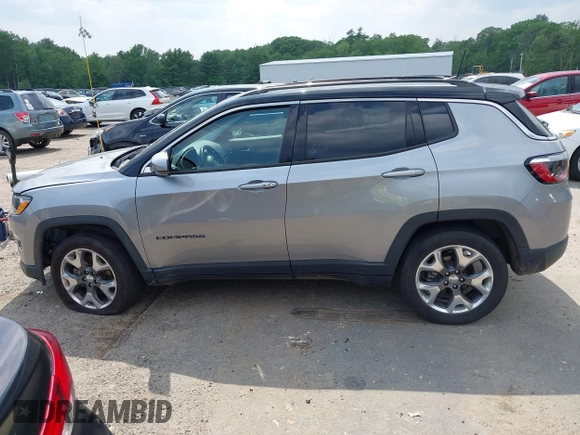 2021 Jeep Compass Limited z VIN 3C4NJDCB1MT506372, wystawiony jako IAAI lot #42485424 z przebiegiem 58 317 mil mil oraz . Historia ofert i sprzedaży dostępna na DreamBid. Obrazek 14.