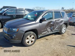 2015 Jeep Compass High Altitude Edition with VIN 1C4NJCEA5FD373364, listed as a IAAI auction lot 41759530 with 101,904 mi miles. Bid and sale history available at carsss.com. Image 2.
