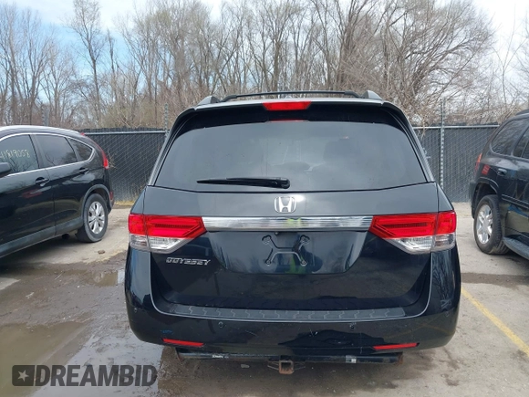 2016 Honda Odyssey EX-L with VIN 5FNRL5H68GB150485, listed as a IAAI auction lot 41835927 with 97,765 mi miles. Bid and sale history available at carsss.com. Image 17.