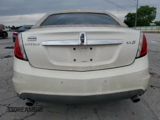 2009 Lincoln MKS with VIN 1LNHM93R89G603297, listed as a Copart auction lot 55474585 with 111,760 mi miles and Salvage title. Bid and sale history available at DreamBid. Image 6.