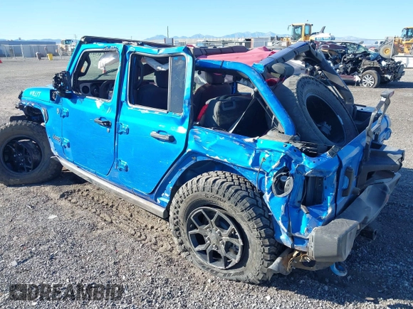 2024 Jeep Wrangler Sport S z VIN 1C4RJXN69RW257484, wystawiony jako IAAI lot #41347564 z przebiegiem 7 359 mil mil oraz . Historia ofert i sprzedaży dostępna na DreamBid. Obrazek 3.