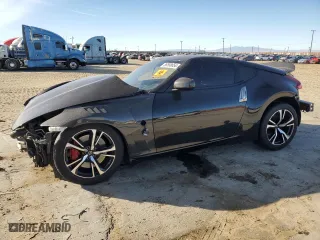2020 Nissan 370Z Coupe NISMO with VIN JN1AZ4EH2LM821410, listed as a Copart auction lot 86558654 with 0 mi miles and Salvage Title. Bid and sale history available at carsss.com. Image 1.