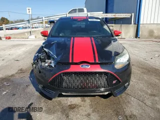 2014 Ford Focus ST with VIN 1FADP3L98EL459538, listed as a Copart auction lot 76682344 with 168,273 mi miles and Non Repairable. Bid and sale history available at carsss.com. Image 5.