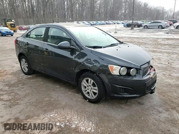 2014 Chevrolet Sonic LT with VIN 1G1JC5SH4E4239958, listed as a Copart auction lot 46082295 with 128,275 mi miles and Salvage Title. Bid and sale history available at DreamBid. Image 13.