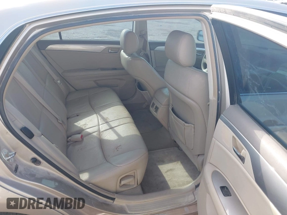 2007 Toyota Avalon XL z VIN 4T1BK36B97U233967, wystawiony jako IAAI lot #42501668 z przebiegiem 143 480 mil mil oraz . Historia ofert i sprzedaży dostępna na DreamBid. Obrazek 8.