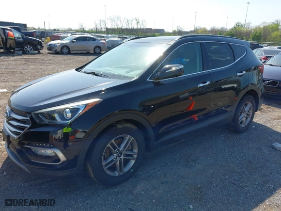 2018 Hyundai Santa Fe Sport 2.4L with VIN 5NMZUDLB6JH073309, listed as a IAAI auction lot 42016586 with 90,933 mi miles. Bid and sale history available at carsss.com. Image 17.