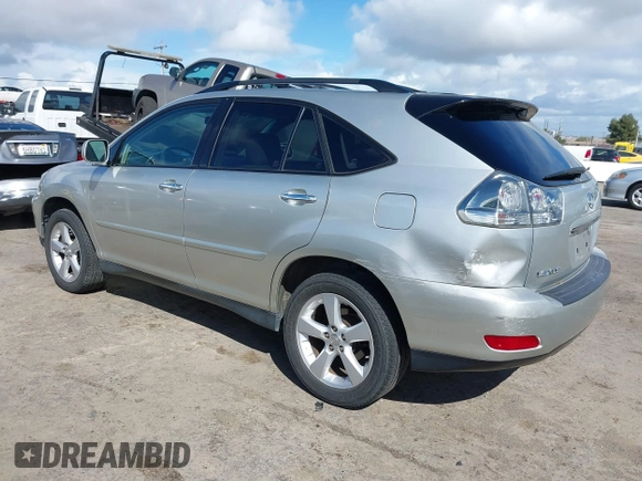 2008 Lexus RX 350 with VIN JTJGK31U780011677, listed as a IAAI auction lot 41817517 with 176,317 mi miles and . Bid and sale history available at DreamBid. Image 3.