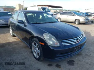 2003 Infiniti G35 with VIN JNKCV51E13M320509, listed as a IAAI auction lot 41852360 with 193,608 mi miles and . Bid and sale history available at DreamBid. Image 1.
