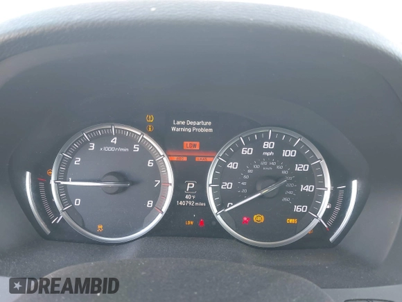 2014 Acura MDX Advance with VIN 5FRYD4H8XEB043793, listed as a IAAI auction lot 41092262 with 140,792 mi miles and . Bid and sale history available at carsss.com. Image 7.