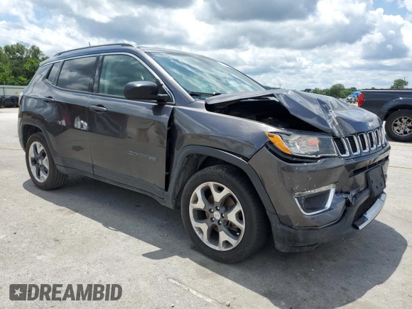 2020 Jeep Compass High Altitude z VIN 3C4NJDCB3LT123497, wystawiony jako Copart lot #59130385 z przebiegiem 107 582 mil mil oraz Czysty tytuł • Clean title. Historia ofert i sprzedaży dostępna na DreamBid. Obrazek 4.