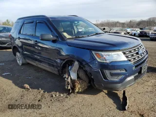 2017 Ford Explorer with VIN 1FM5K8BH4HGB57997, listed as a Copart auction lot 88796955 with 97,034 mi miles and Salvage Title. Bid and sale history available at carsss.com. Image 4.