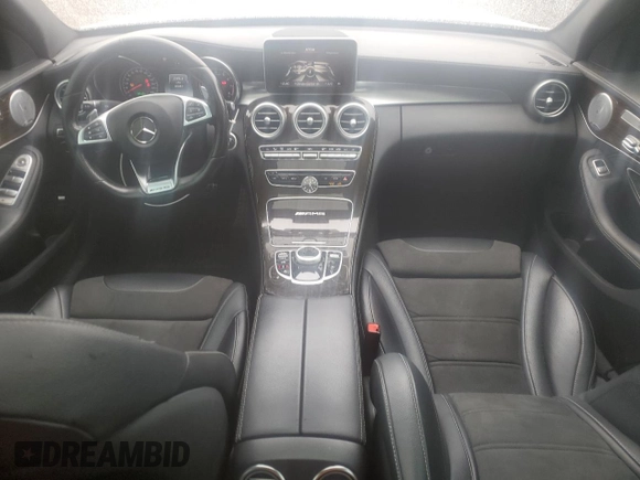 2018 Mercedes-Benz C 63 AMG with VIN 55SWF8GB5JU260006, listed as a Copart auction lot 51618625 with 84,383 mi miles and Salvage title. Bid and sale history available at DreamBid. Image 8.