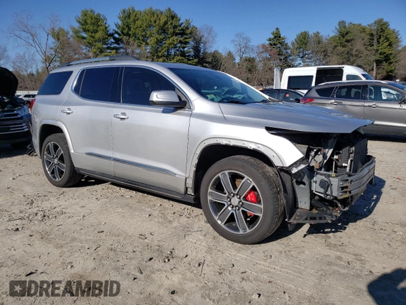 2018 GMC Acadia Denali with VIN 1GKKNXLS3JZ117430, listed as a Copart auction lot 51213035 with 103,207 mi miles and Clean Title. Bid and sale history available at DreamBid. Image 4.