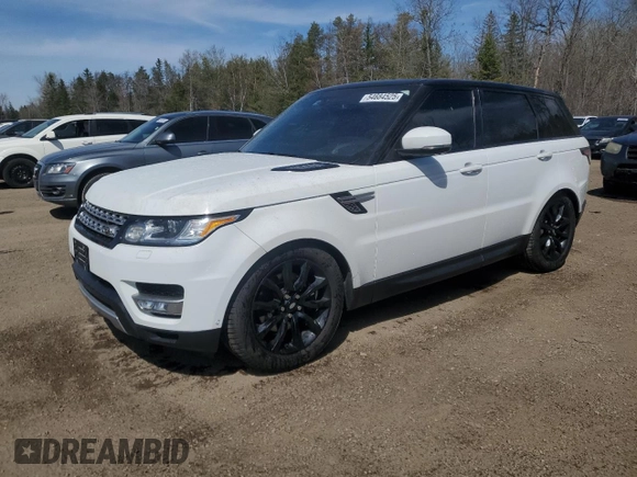 2016 Land Rover Range Rover Sport HSE with VIN SALWR2KF2GA115645, listed as a Copart auction lot 54684525 with 167,741 mi miles and Clean Title. Bid and sale history available at DreamBid. Image 1.