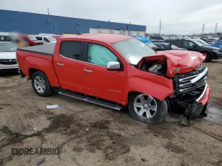 2016 GMC Canyon 4WD SLT with VIN 1GTG6DE3XG1358704, listed as a Copart auction lot 47768195 with 80,865 mi miles and Salvage Title. Bid and sale history available at carsss.com. Image 4.