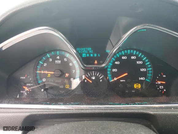 2015 Chevrolet Traverse LT with VIN 1GNKRGKD4FJ349194, listed as a Copart auction lot 52728645 with 91,956 mi miles and Salvage Title. Bid and sale history available at carsss.com. Image 9.