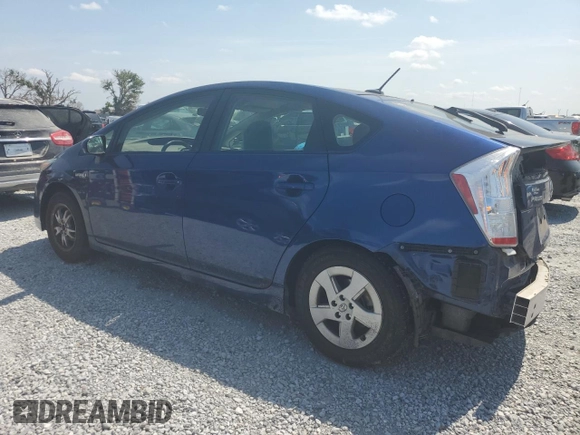 2011 Toyota Prius I z VIN JTDKN3DU4B0256265, wystawiony jako Copart lot #57477715 z przebiegiem 72 774 mil mil oraz Szkoda całkowita • Salvage title. Historia ofert i sprzedaży dostępna na DreamBid. Obrazek 2.