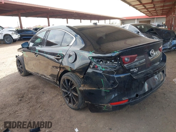 2023 Mazda 3 Premium Plus with VIN 3MZBPBEY6PM350056, listed as a IAAI auction lot 41940111 with 27,091 mi miles and . Bid and sale history available at DreamBid. Image 3.