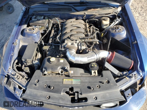 2008 Ford Mustang GT Deluxe with VIN 1ZVHT82H885175507, listed as a Copart auction lot 50826835 with 134,605 mi miles and Salvage Title. Bid and sale history available at carsss.com. Image 12.